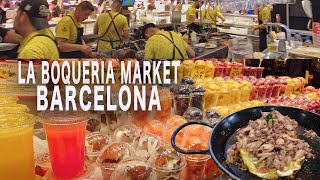 Barcelona La Boqueria Market [upl. by Nahpos175]