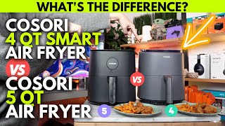 2023 Cosori 4 QT Smart Air Fryer vs 5 QT Air Fryer  DO YOU NEED A SMART AIR FRYER [upl. by Sparhawk326]