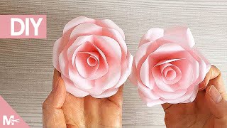 ► Cómo hacer una FLOR de PAPEL en 5 MINUTOS 😱🌺 [upl. by Einneb]