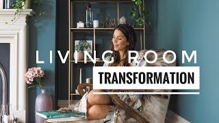 Living Room Transformation with Farrow amp Ball  Ad [upl. by Leonanie]