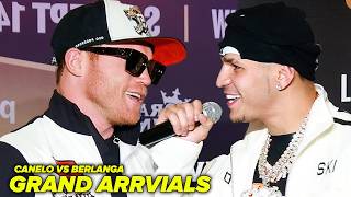 Canelo Alvarez vs Edgar Berlanga • FULL GRAND ARRIVALS Las Vegas [upl. by Nosnev]