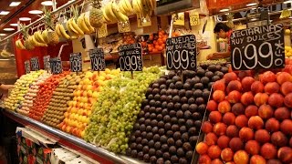 LA BOQUERIA MARKET BARCELONA [upl. by Eesyak]