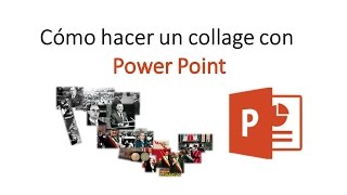 Cómo hacer un collage en Power Point [upl. by Seigler]