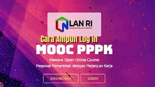 CARA LOG IN MOOC PPPK 2022Langkah pertama yang harus dilakukan [upl. by Utley877]