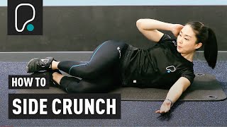 How To Do Side Crunches [upl. by Neenej]