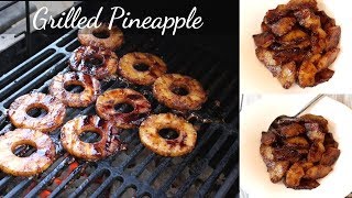 Grilled Pineapple Recipe How to Grill Pineapple  BBQ Pineapple [upl. by Atnim941]