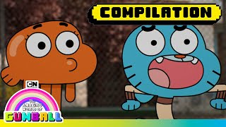 Gumball’s LOL Moments 😹 Mega Marathon  Cartoon Network [upl. by Heim693]