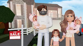 FAMILY HOUSE SHOPPING  Bloxburg Family Roleplay [upl. by Nwahsav359]