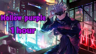 Jujutsu Kaisen OST  Gojos Theme『Hollow Purple』1 Hour original [upl. by Lledner96]