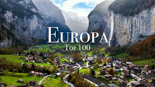 Los 100 Mejores Lugares Para Visitar en Europa  Guía de Viaje [upl. by Sairu926]