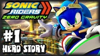 Sonic Riders Zero Gravity  1080p Hero Story  Part 1 [upl. by Georgeanna]