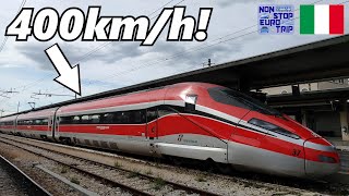 Italys FLAGSHIP Highspeed Train  Venice to Milan on the Frecciarossa 1000 [upl. by Loredana]