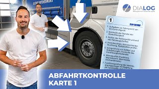 Abfahrtskontrolle Karte 1 erklärt LKWKlasse C  DIALOG BZ [upl. by Bernete]