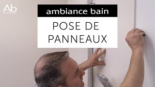 Comment poser un panneau mural de douche [upl. by Koblas]