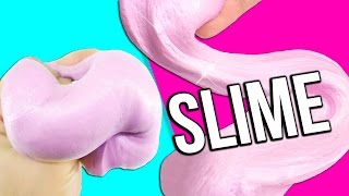 HAZ SLIME ESPONJOSO SIN BORAX  DIY FLUFFY SLIME  Tutoriales Belen [upl. by Gasperoni]