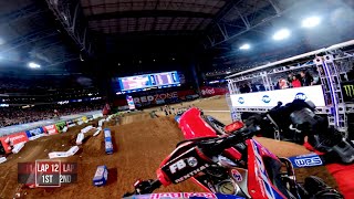 GoPro Ken Roczen Wins 2020 Glendale Supercross Triple Crown  Main Event 1 amp 3 Highlights [upl. by Jania]