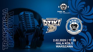 RADIO  Dziki Warszawa  Anwil Włocławek [upl. by Ahsieuqal]