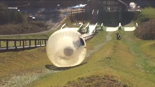 OGO at Outdoor Gravity Park Pigeon Forge  Zorbing [upl. by Anoniw]