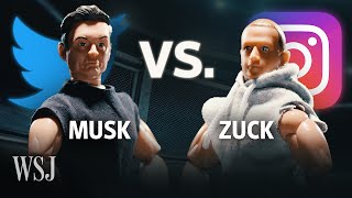 Why Musk and Zuckerberg Want to Fight  WSJ [upl. by Currie]