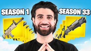 Ranking the BEST Weapon from EVERY Fortnite Season [upl. by Alano559]