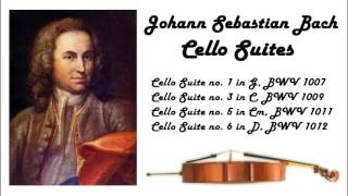 Johann Sebastian Bach  Cello suites in 432 Hz great for reading or studying [upl. by Kassie555]