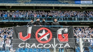 Nowa przyśpiewka kiboli Lecha quotHej kibicu zgoda święta rzeczquot 06032016 [upl. by Penn241]