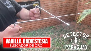 Varilla Radiestesia Para Buscar Oro Bomul Detector Larga Distancia Detector [upl. by Darill698]