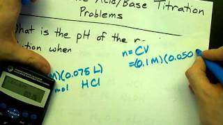 How to Solve Titration Problems HCl  NaOH [upl. by Gorton]