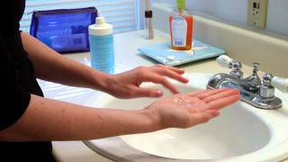 Cleaning Contact Lenses  How to Clean Contact Lenses [upl. by Sacttler]