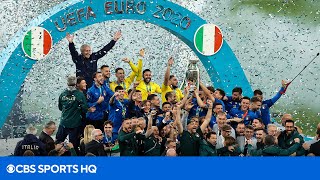 Italy Beats England in Epic Shootout to Win UEFA Euro 2020 European Championship  CBS Sports HQ [upl. by Ecarret196]