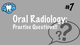 Oral Radiology  PRACTICE QUESTIONS  INBDE ADAT [upl. by Yral]