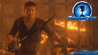 Uncharted 4 A Thiefs End  Swordmaster Trophy Guide Chapter 22 [upl. by Hillman]