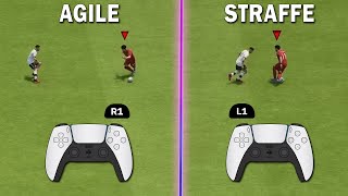 AGILE v STRAFFE DRIBBLING in FIFA 23 [upl. by Merete469]