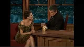 Stana Katic on Craig Ferguson 452009 [upl. by Ellemac]