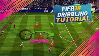 FIFA 18 NEW SECRET DRIBBLING TUTORIAL  BEST WAY TO DRIBBLE  NEW OVERHAUL DRIBBLING TRICK [upl. by Ahsiad]