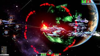 Sword of the Stars II Combat Footage [upl. by Dnartreb]