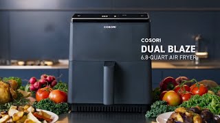 Meet the COSORI® Dual Blaze Smart Air Fryer [upl. by Kreager]