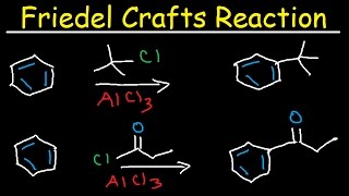 Friedel Crafts Alkylation and Acylation Reaction Mechanism  Electrophilic Aromatic Substitution [upl. by Dorrej658]