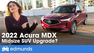 2022 Acura MDX Review  Acuras Luxury SUV Gets a Redesign  Price Interior MPG amp More [upl. by Gabey243]