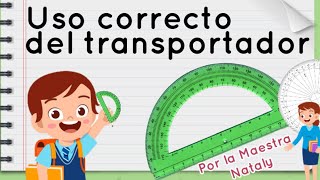 Uso correcto del transportador [upl. by Buyers416]