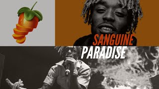 SANGUINE PARADISE  Lil Uzi Vert FL studio remake Behind the beat [upl. by Nivert]