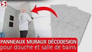 Panneaux muraux DécoDesign pour douche et salle de bains [upl. by Zachary]